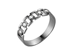 Серебряное кольцо 6112